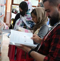 بازدید گروهی دانشجویان دانشگاه رحمان از سی‌وسومین نمایشگاه بین‌المللی کتاب تهران