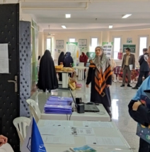 حضور موسسه آموزش عالی رحمان رامسر در اولین نمایشگاه محیط زیست و نهمین جشنواره خوارزمی استان مازندران