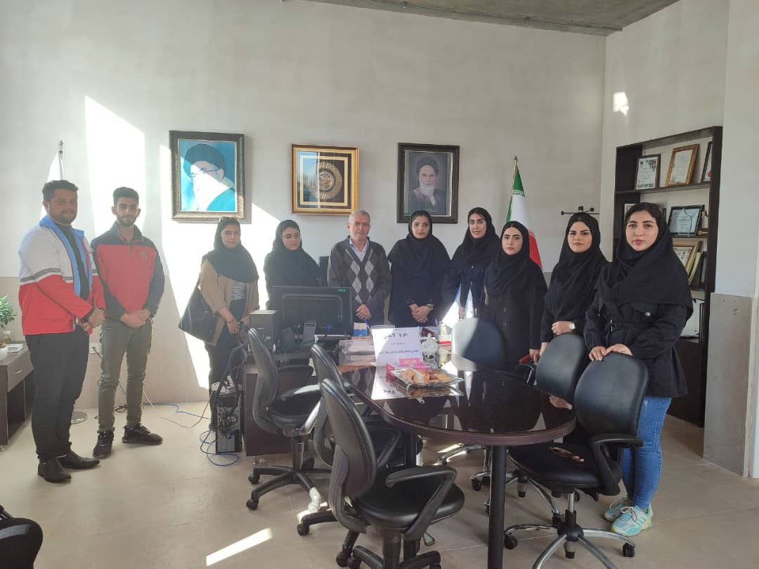 دیدار اعضای شورای اجرایی کانون هلال احمر موسسه آموزش عالی رحمان و معاونت فرهنگی و اجتماعی موسسه