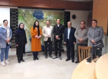 بازدید هیات مدیره انجمن راه و ساختمان ایران از پژوهشگاه بین المللی زلزله
