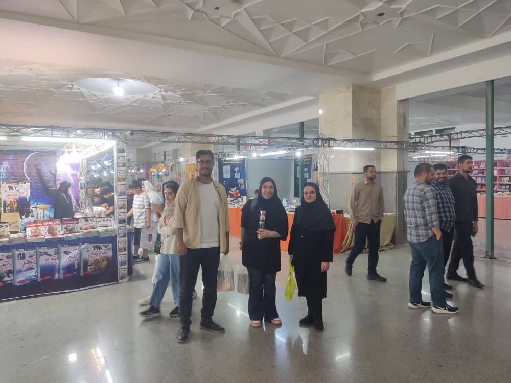 بازدید دانشجویان دانشگاه رحمان رامسر از سی و ششمین نمایشگاه بین‌المللی کتاب تهران